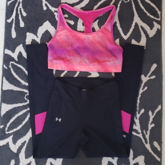 Under Armour Pants - Under Armour "Power In Pink" Leggings